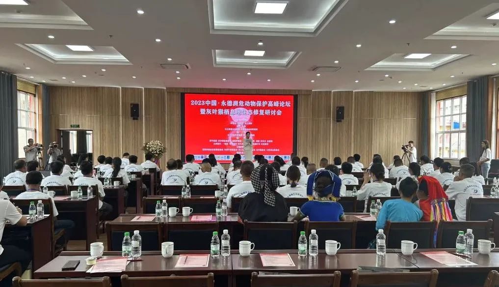 中国·永德濒危动物保护高峰论坛暨灰叶猴栖息地生态修复研讨会召开
